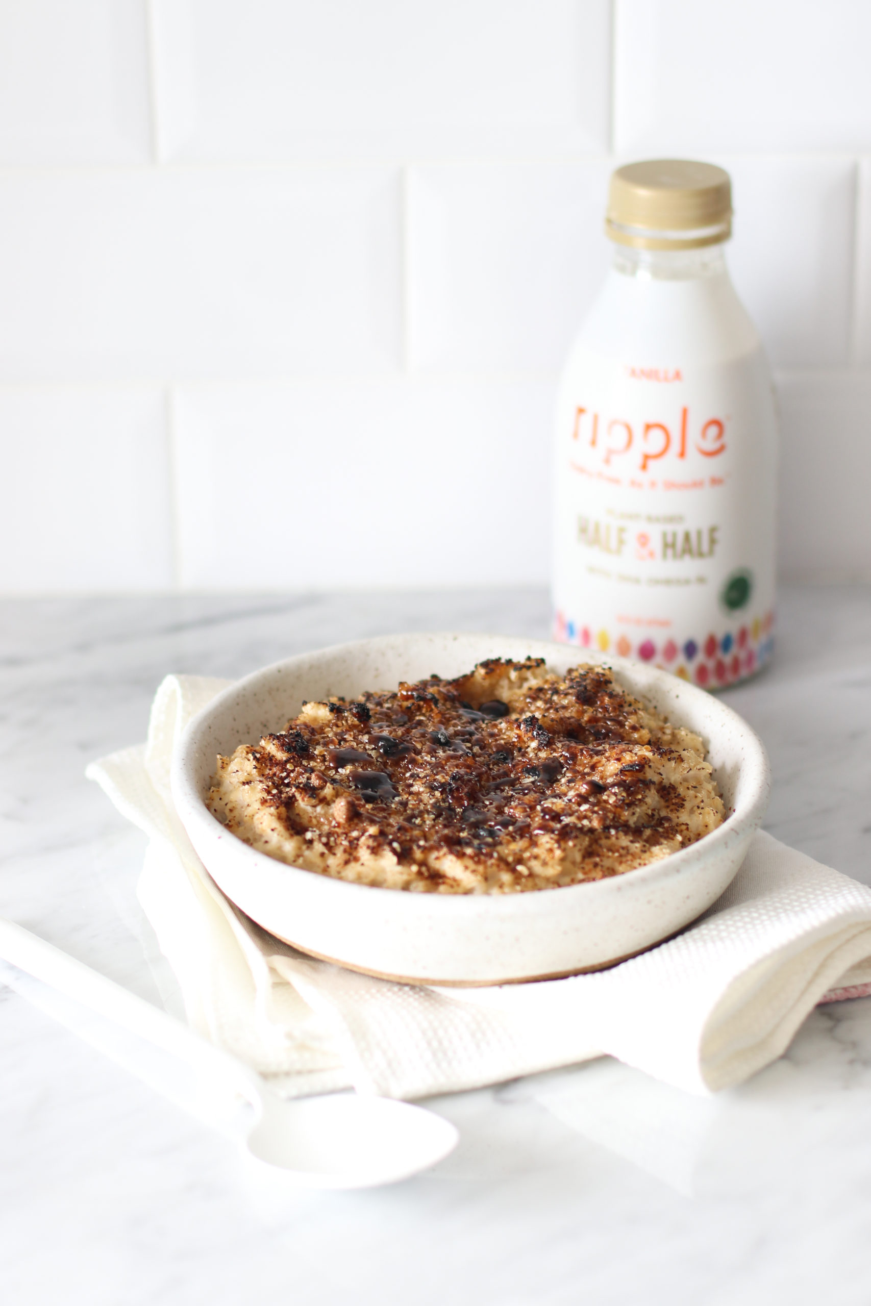 Vegan Creme Brulee Oatmeal Gluten Free Veggiekins Blog