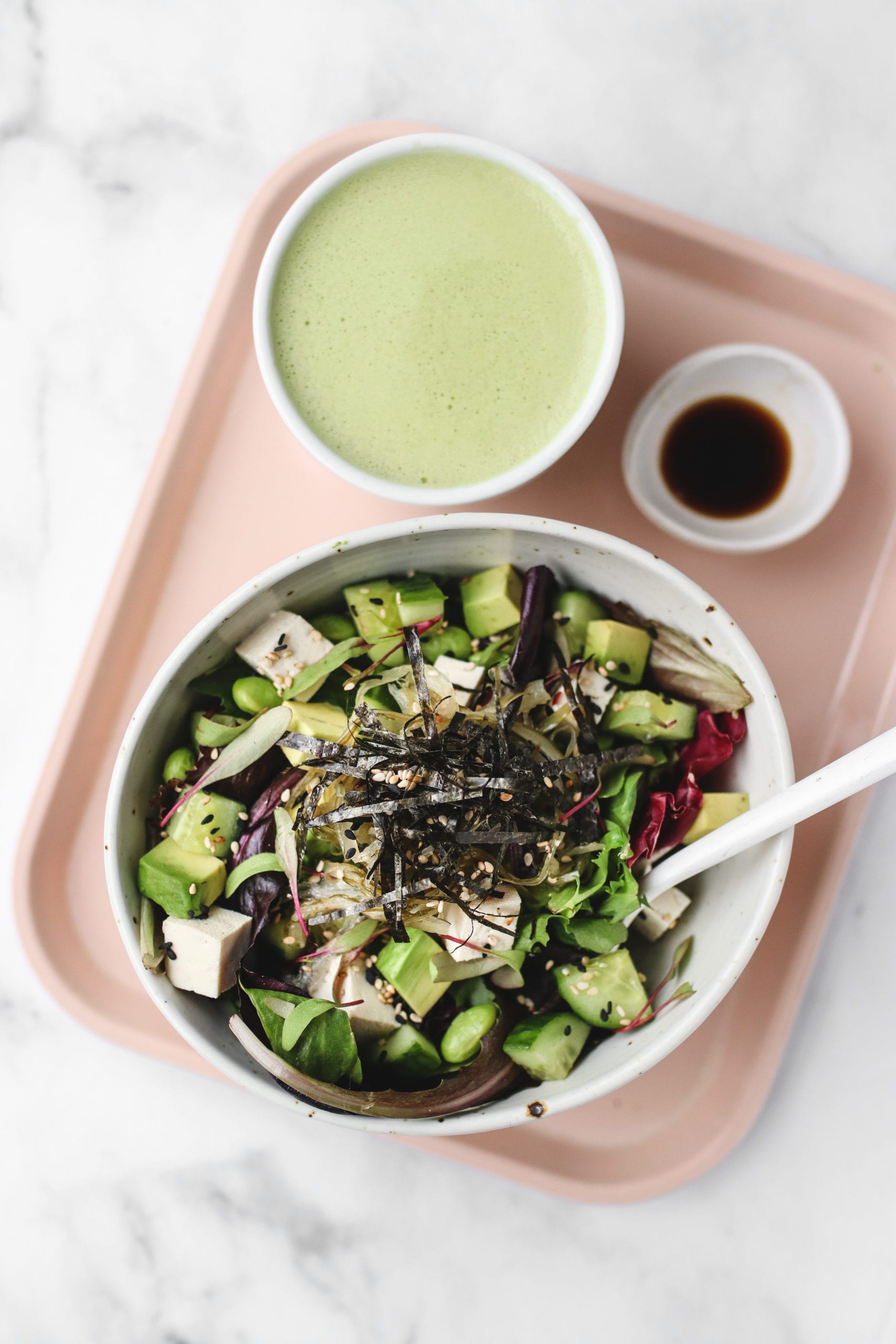 Healthy Vegan Tofu Poke Bowl Recipe with Avocado Veggiekins Blog