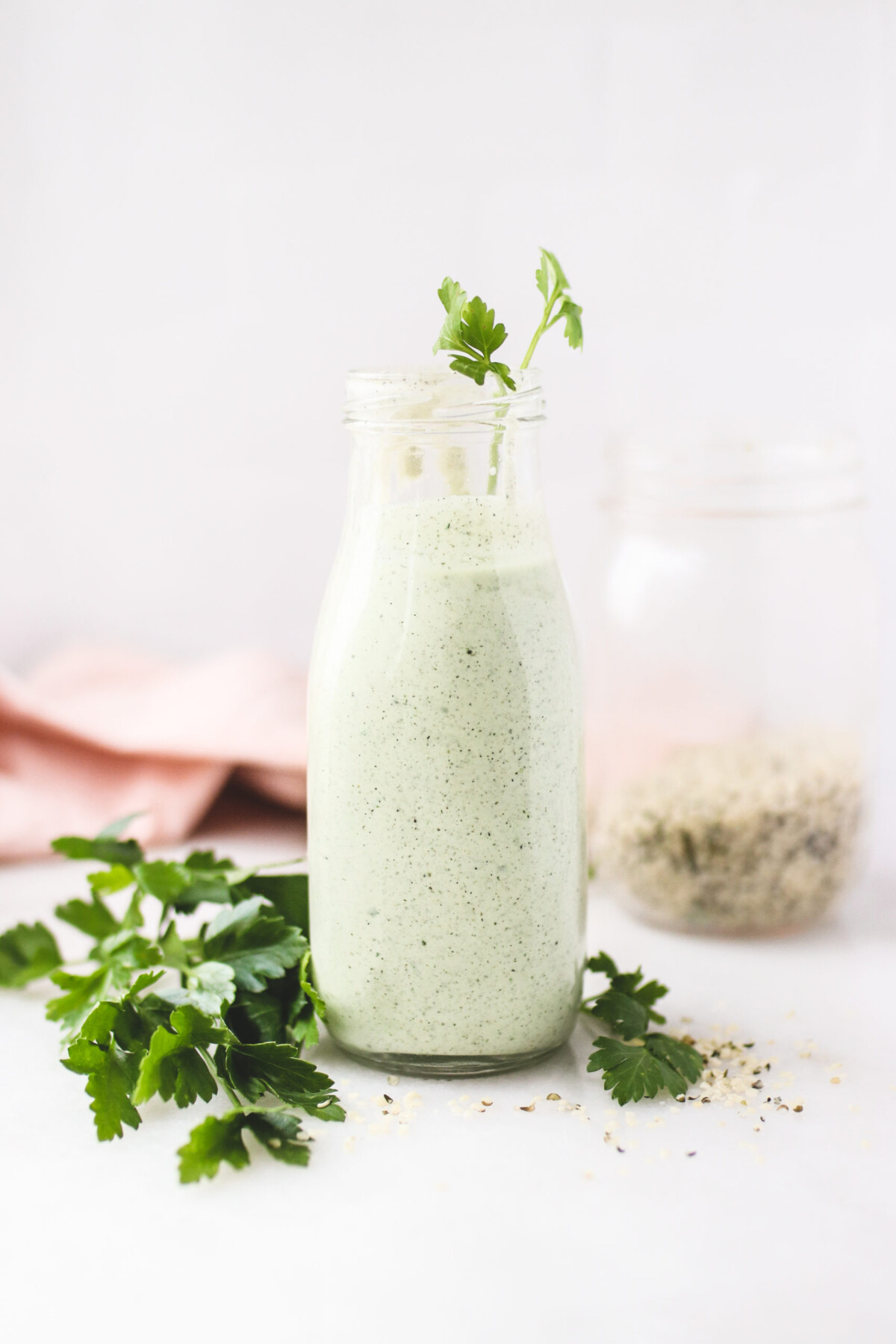 goes with everything green garlic sauce in a jar