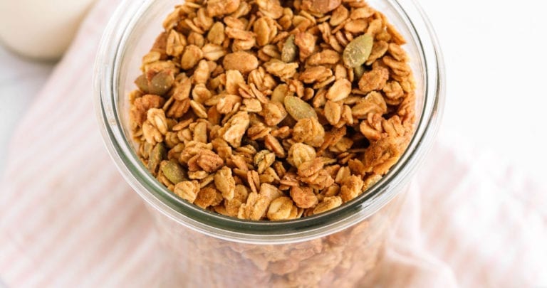 pumpkin spice granola veggiekins