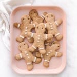 Almond Butter Gingerbread Cookies Veggiekins