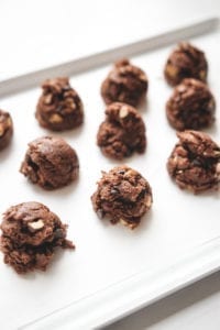 veggiekins nutella chocolate hazelnut cookie vegan