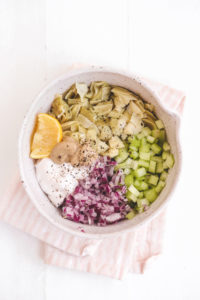 Vegan Artichoke Tuna Salad