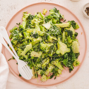 Broccoli Caesar Salad Veggiekins Blog