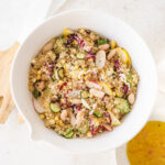 Easy Quinoa Salad with Lemon Shallot Dressing